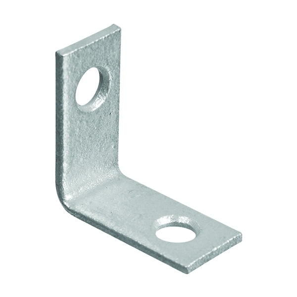 National Hardware 115BC Series N113-076 Corner Brace, 1 in L, 1/2 in W, 1.07 in H, Galvanized Steel, 0.07 Thick Material