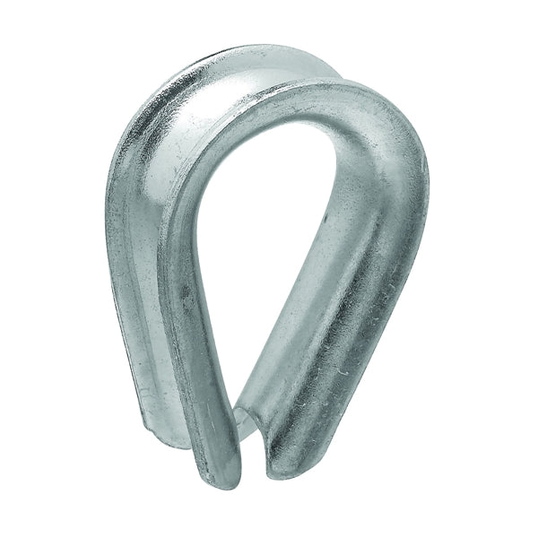 National Hardware 3232BC Series N177-923 Rope Thimble, Steel, Zinc