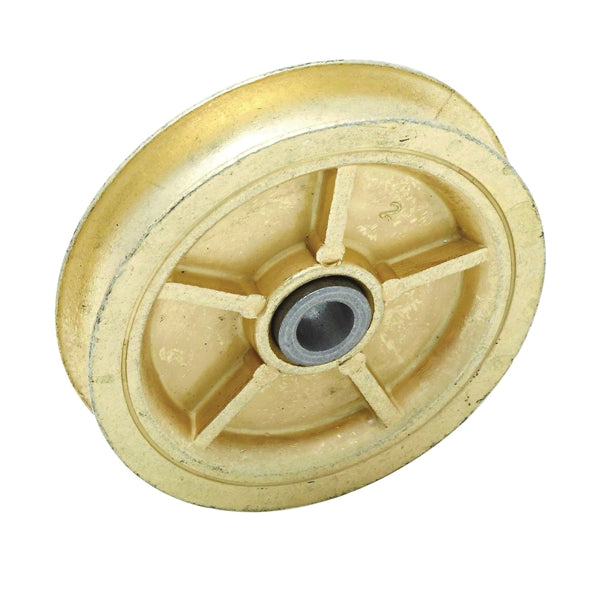 National Hardware V3211S Series N245-910 Pulley Sheave Assembly, 1/2 in Rope, 3 in Sheave, Zinc
