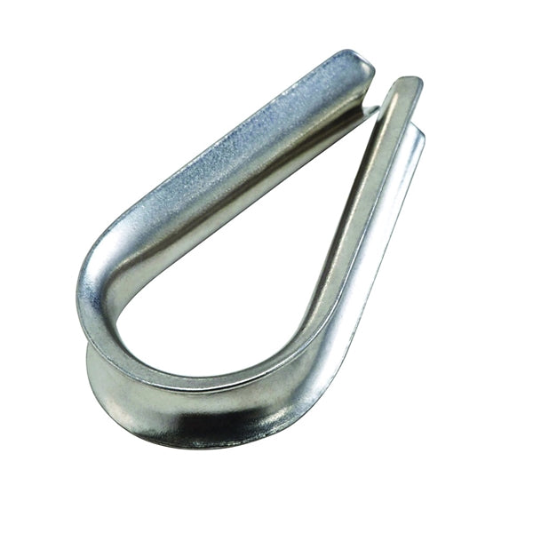 National Hardware 4232BC Series N830-307 Rope Thimble, Stainless Steel