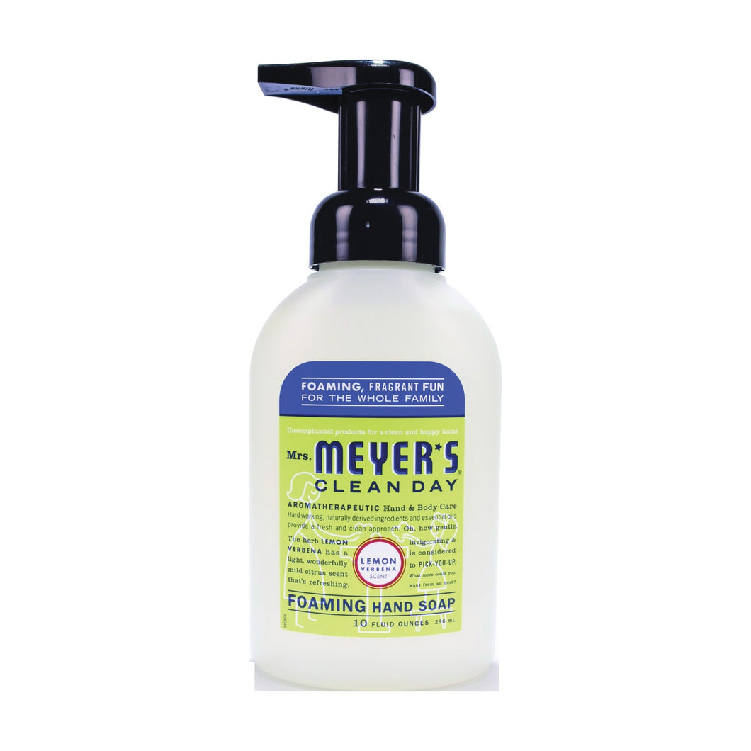 Mrs. Meyer's 12166 Hand Soap, Liquid, Lemon Verbena, 10 oz Bottle