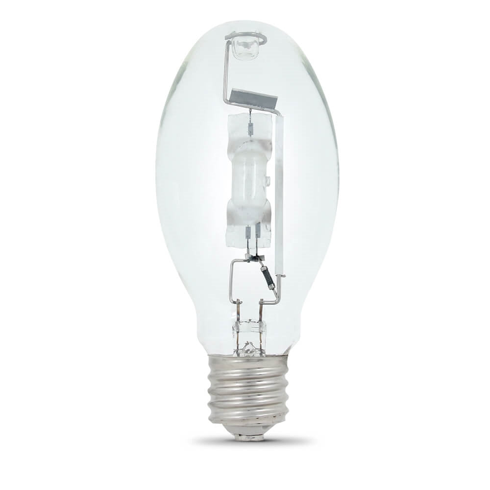 Feit Electric MH175/U Lamp, 175 W, ED28 Lamp, Mogul E39 Lamp Base, 4000 K Color Temp, 10,000 hr Average Life