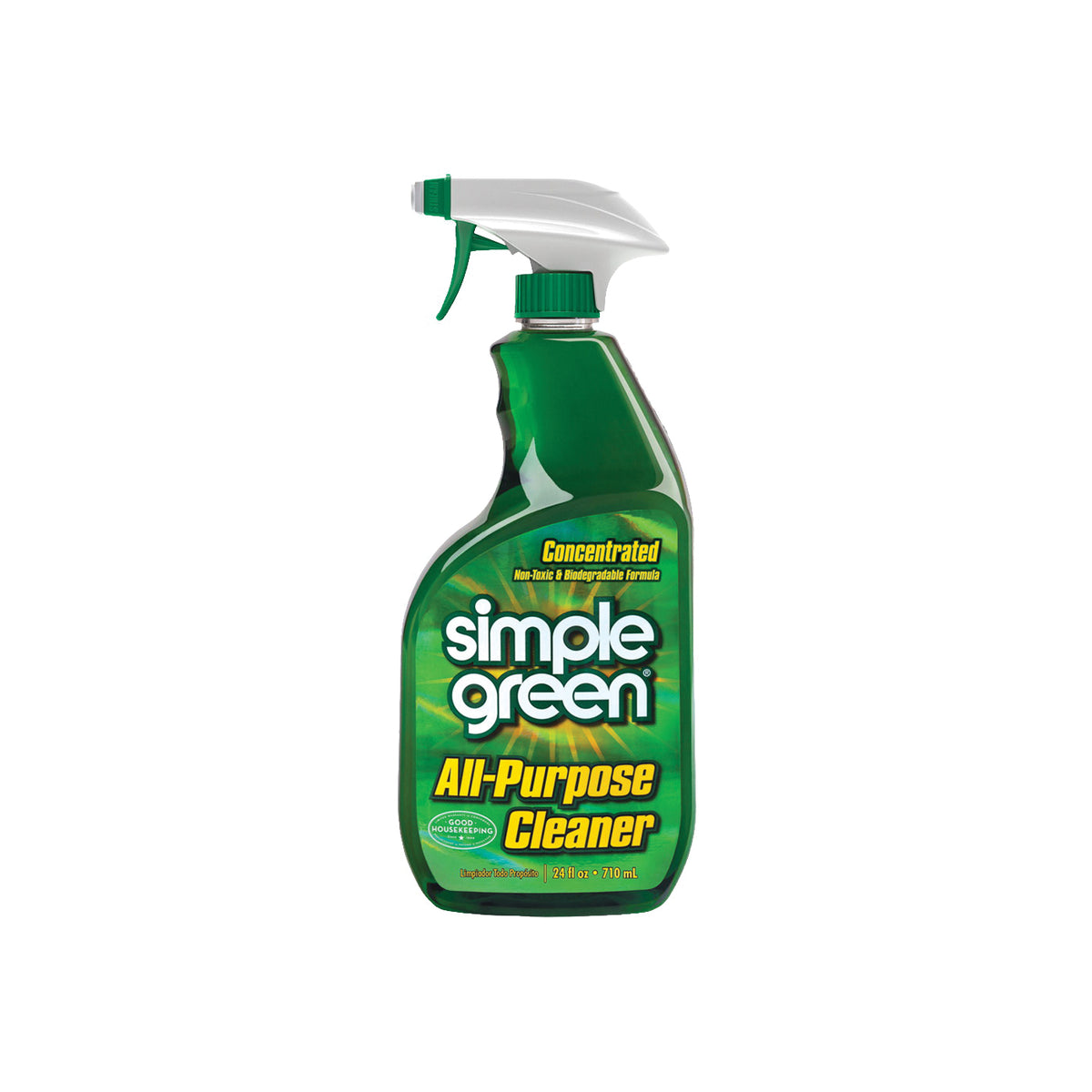 Simple Green 2710001213022 All-Purpose Cleaner, 22 oz Spray Bottle, Liquid, Sassafras, Green