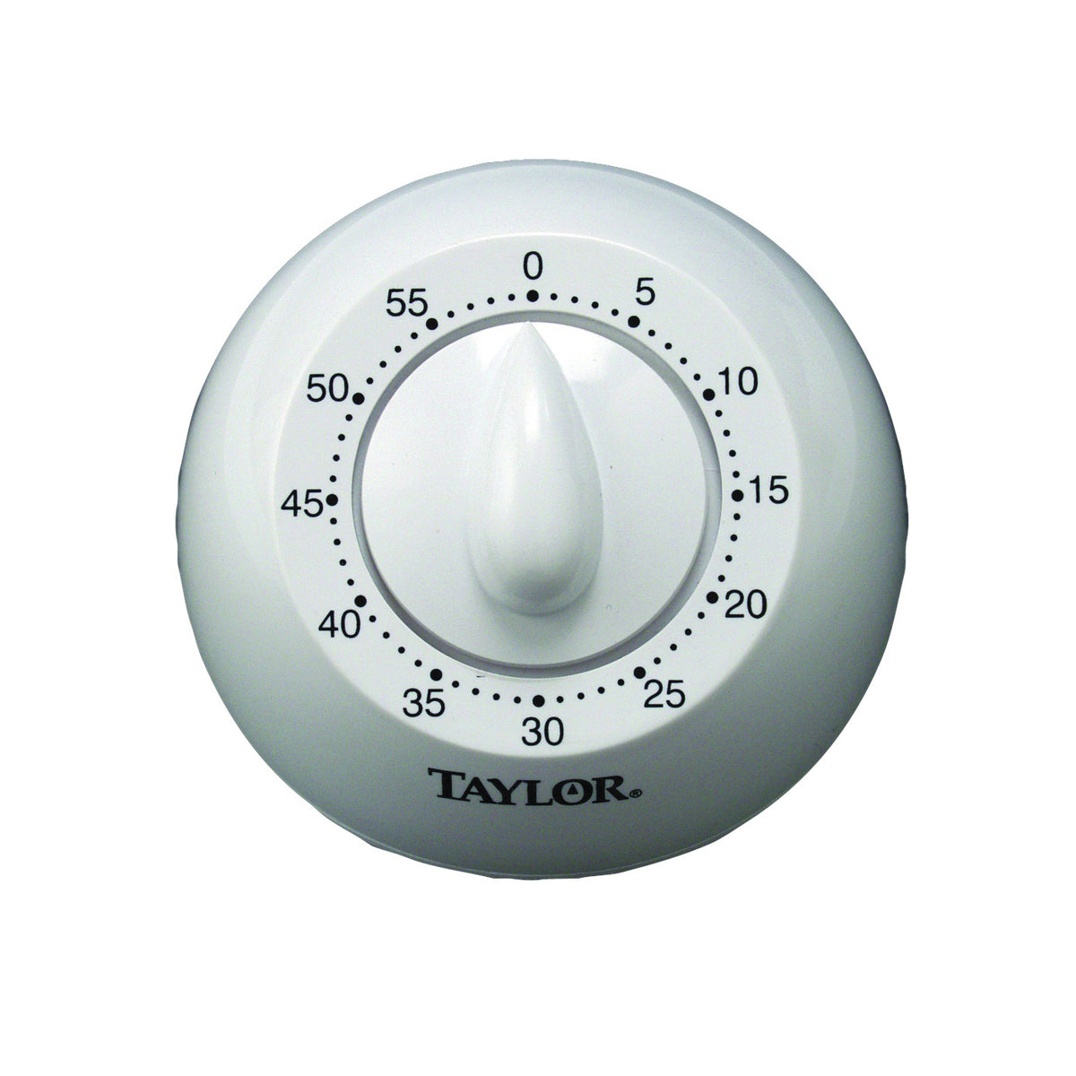 Taylor 5832 Mechanical Timer, 60 min, White