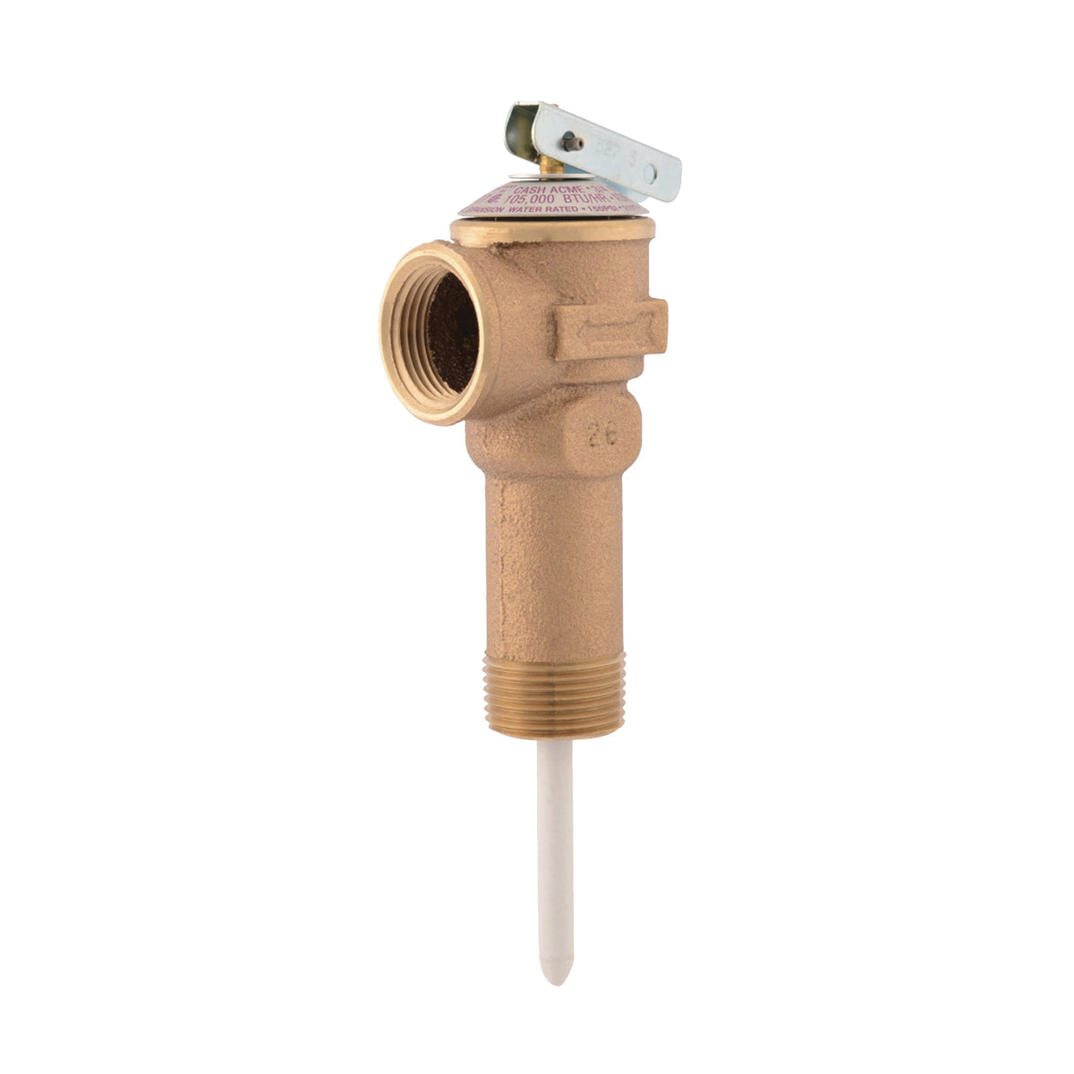 SharkBite NCLX-LX Series 23577-0150 Relief Valve, 3/4 in, MNPT x FNPT, Bronze Body