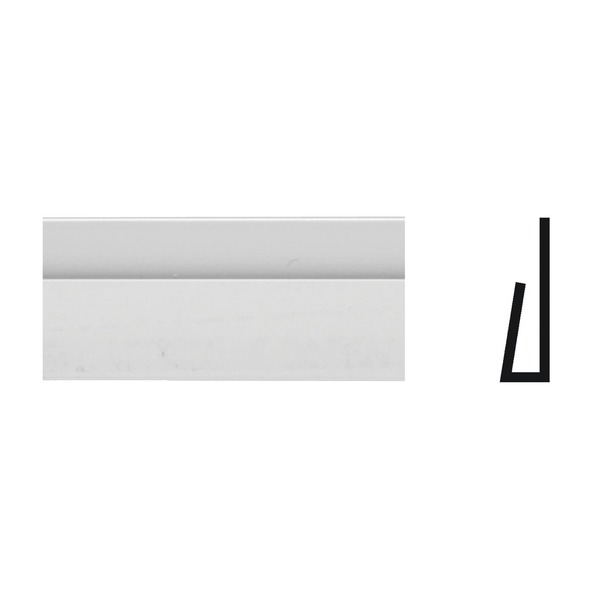 Royal 5072871 Moulding, Cellular PVC, White