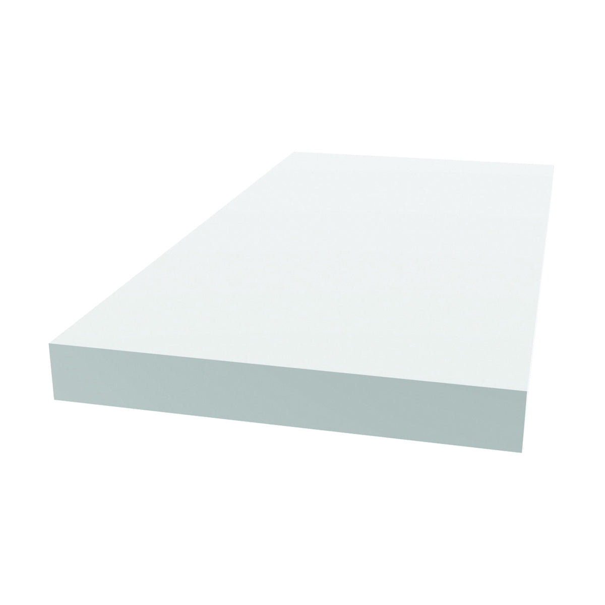 Royal 5098861 Lattice Moulding, 12 ft L, 1/4 in W, Cellular PVC, White