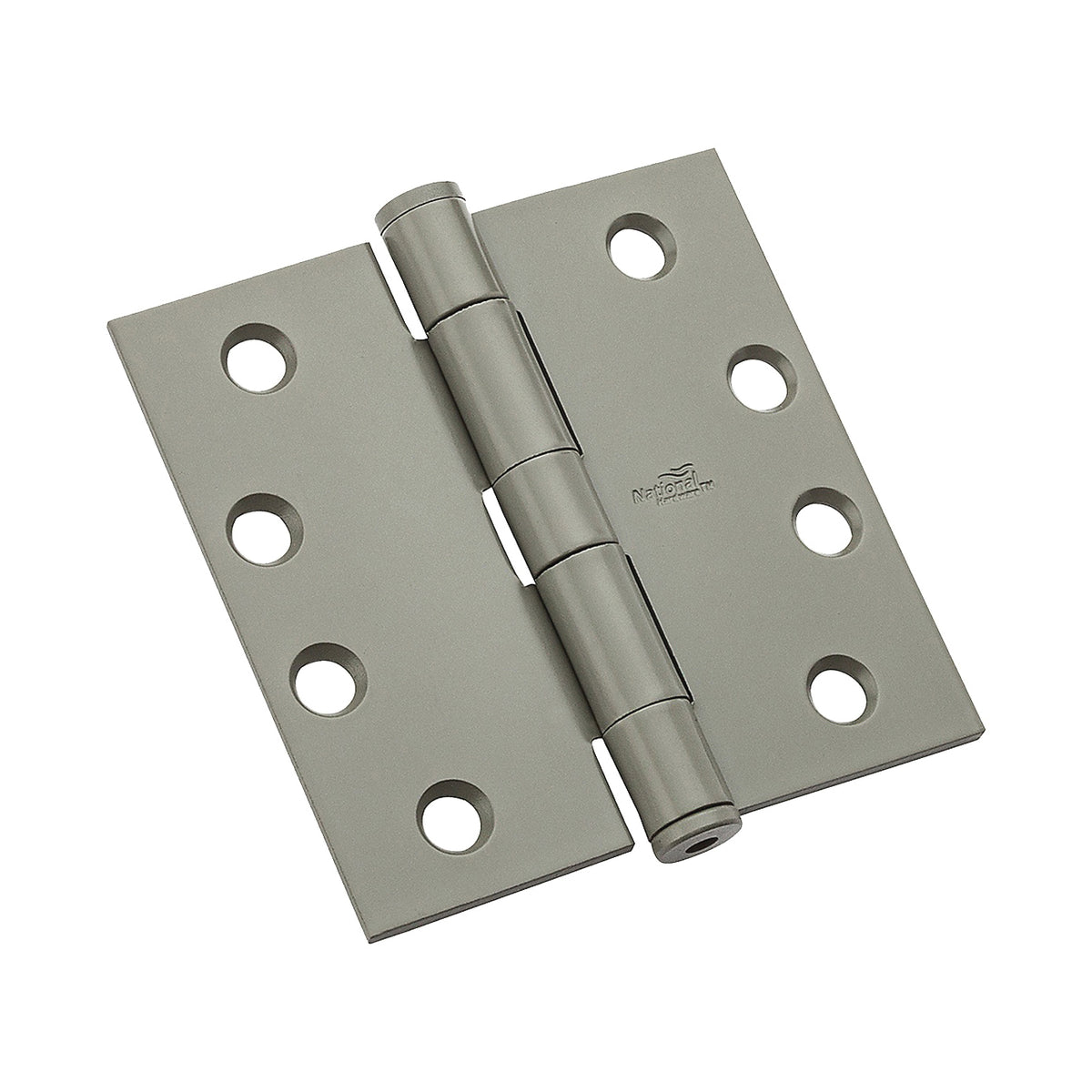 National Hardware N236-016 Template Hinge, Steel, Prime Coat, Non-Rising, Removable Pin, 85 lb