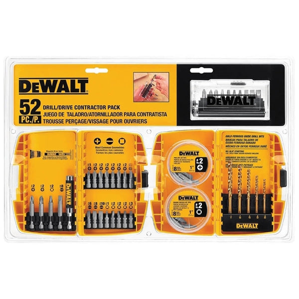 DeWALT DW2178-5 Drill Drive Set, 52-Piece