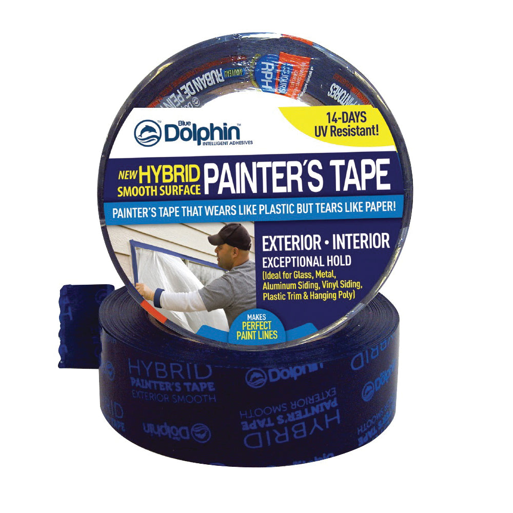 Blue Dolphin TP EXT S 0150 Exterior Tape, 45 yd L, 1.41 in W