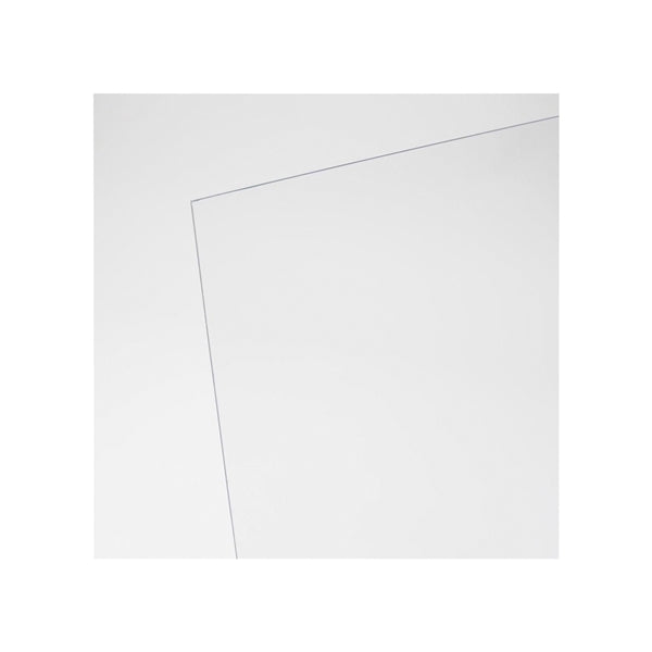 OPTIX 1AU0364A Flat Sheet, 36 in L, 30 in W, 0.093 in Thick, Clear