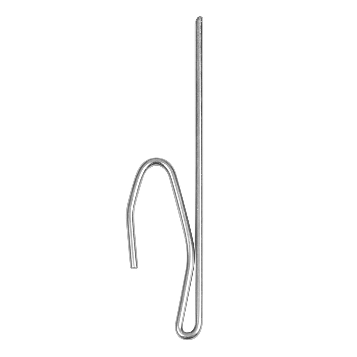 Kenney KN1007 Pin-On Hook, Steel, Silver