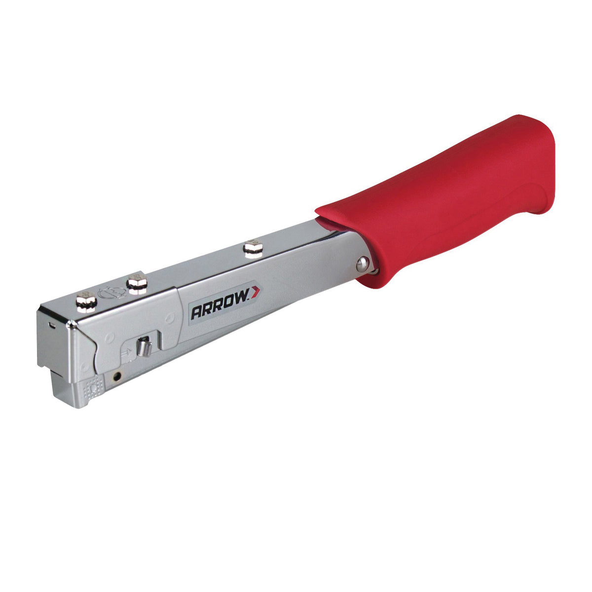 Arrow HT19 Light Wire Hammer Tacker, 1/4 to 3/8 in L Leg, Steel Staple