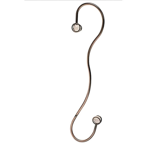 Perky-Pet 85 Hanging Hook, Beaded, Steel, Brushed Copper