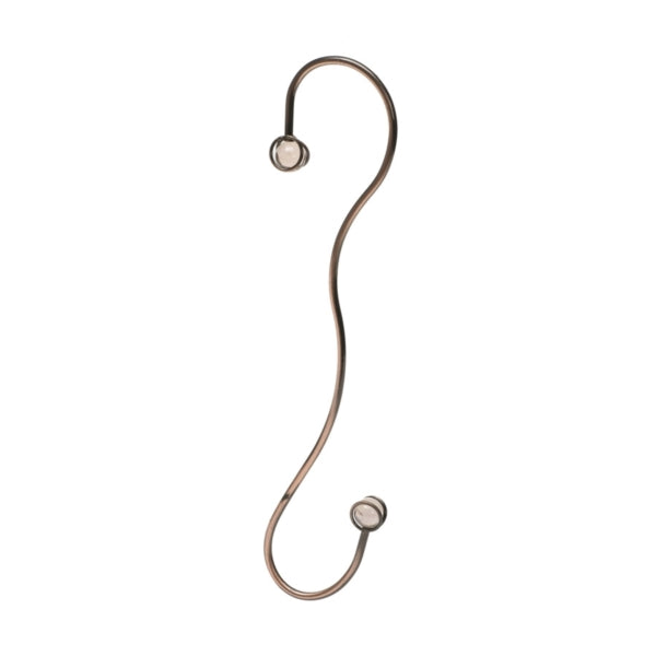 Perky-Pet 85 Hanging Hook, Beaded, Steel, Brushed Copper