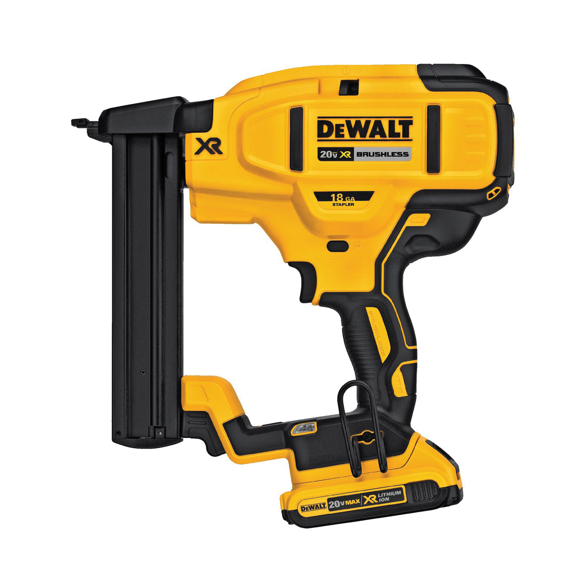 DeWALT DCN650B Nailer, 20 V Battery, 110 Magazine, 34 deg Collation, 15 ga Nail, (BARE TOOL &amp;ndash; No Battery Included)