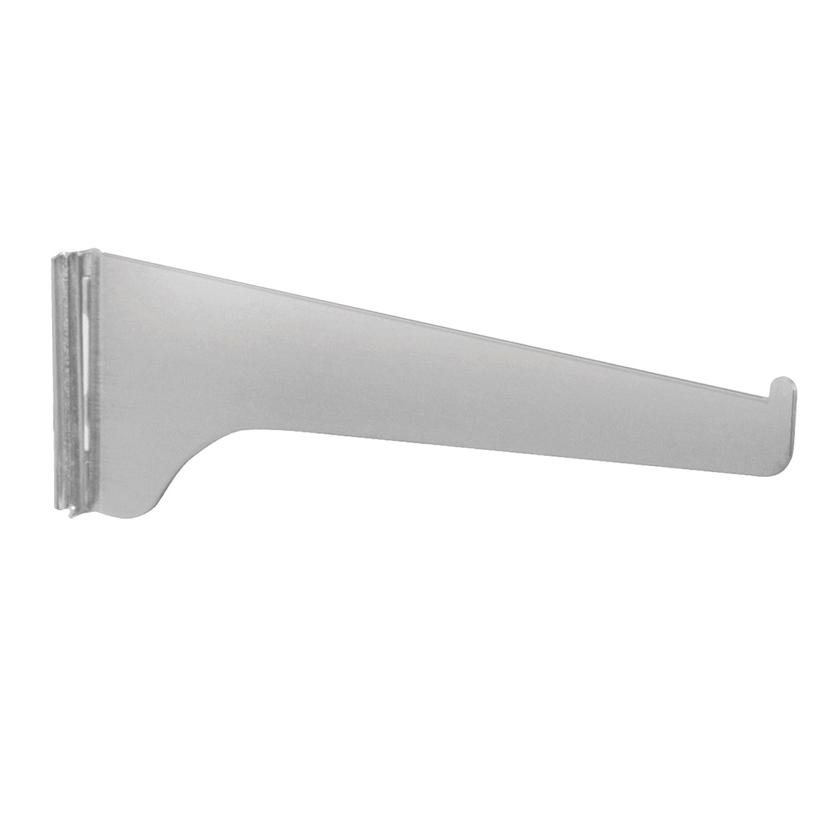 Knape &amp; Vogt 180 ANO 14 Shelf Bracket, 14 in L, Steel, Anochrome