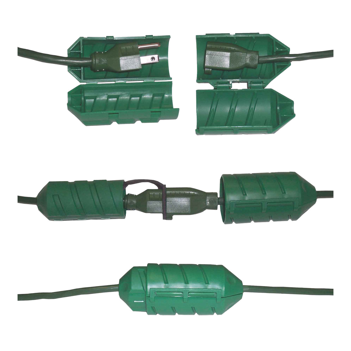 FARM INNOVATORS CC-2 Cord Lock, Plastic, Green