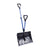 Snow Joe SJ-SHLV01 Strain-Reducing Snow Shovel, 18 in W Blade, 18 in L Blade, Polycarbonate Blade, 50 in OAL, Blue