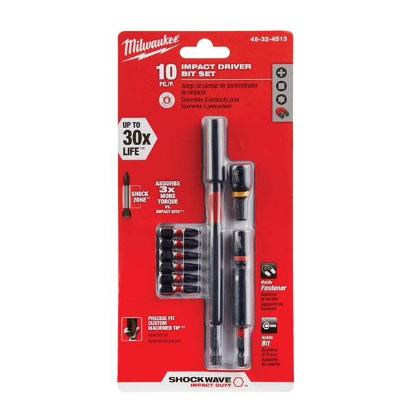 Milwaukee 48-32-4513 Expand Set, 10-Piece, Steel