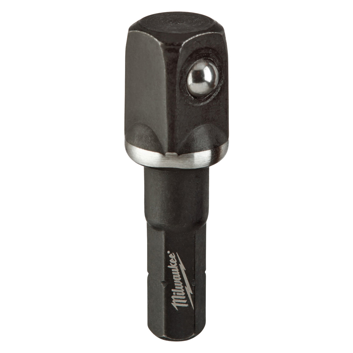 Milwaukee 48-32-5021 Socket Adapter, 3/8 in Drive, Hex, Square Drive, Steel