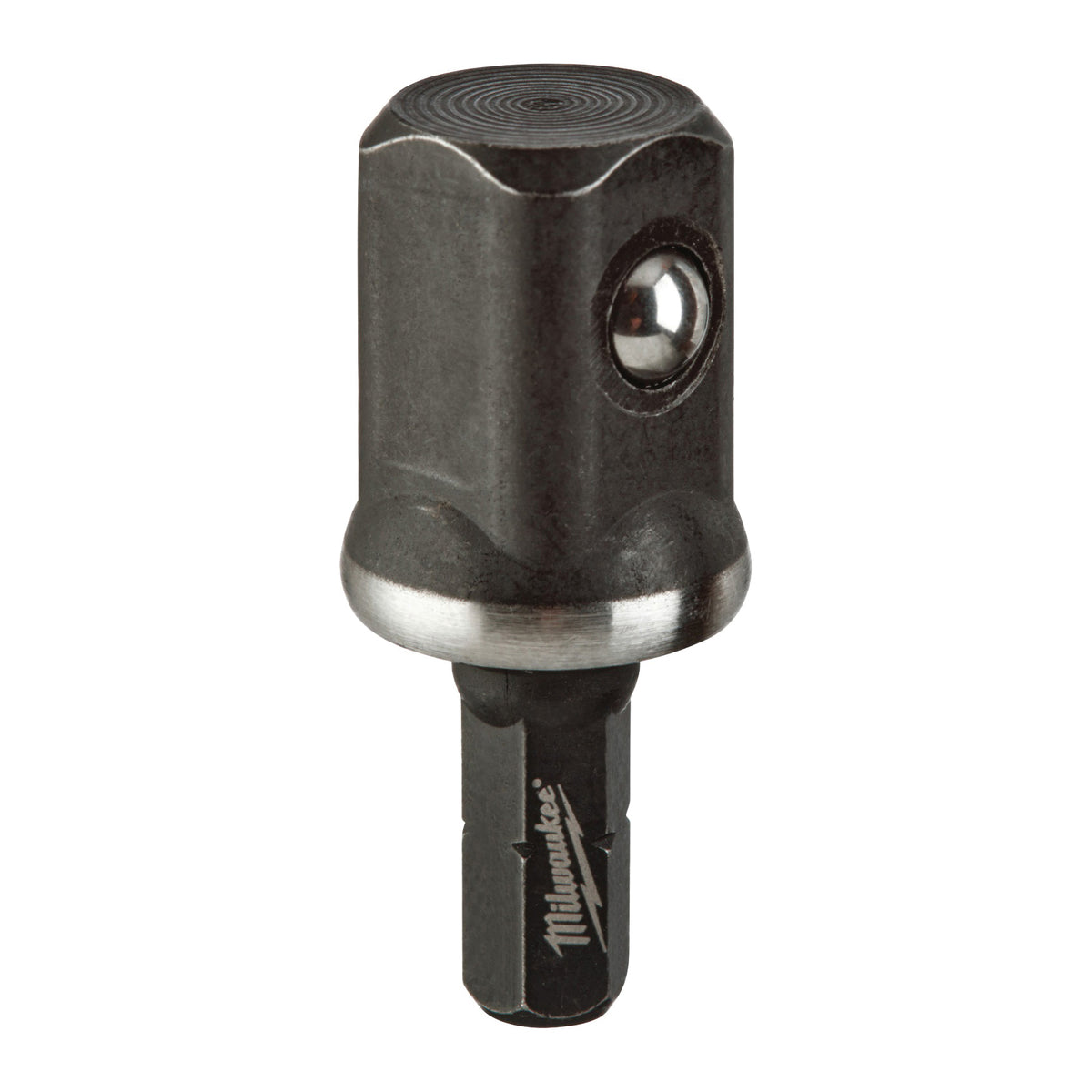 Milwaukee 48-32-5022 Socket Adapter, 1/2 in Drive, Hex, Square Drive, Steel