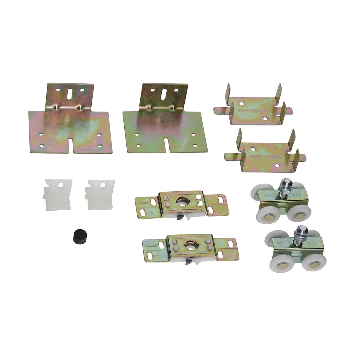 National Hardware N236-023 Pocket Door Hardware Kit, Plastic/Steel