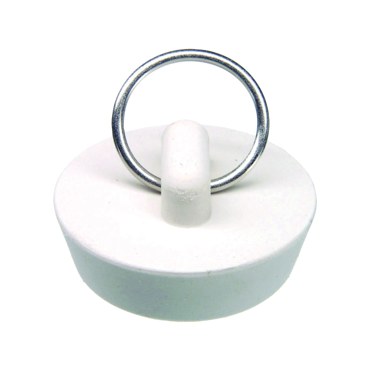 Danco 80225 Drain Stopper, Rubber, White, For: 1-1/4 in Drain Systems, Universal Sink