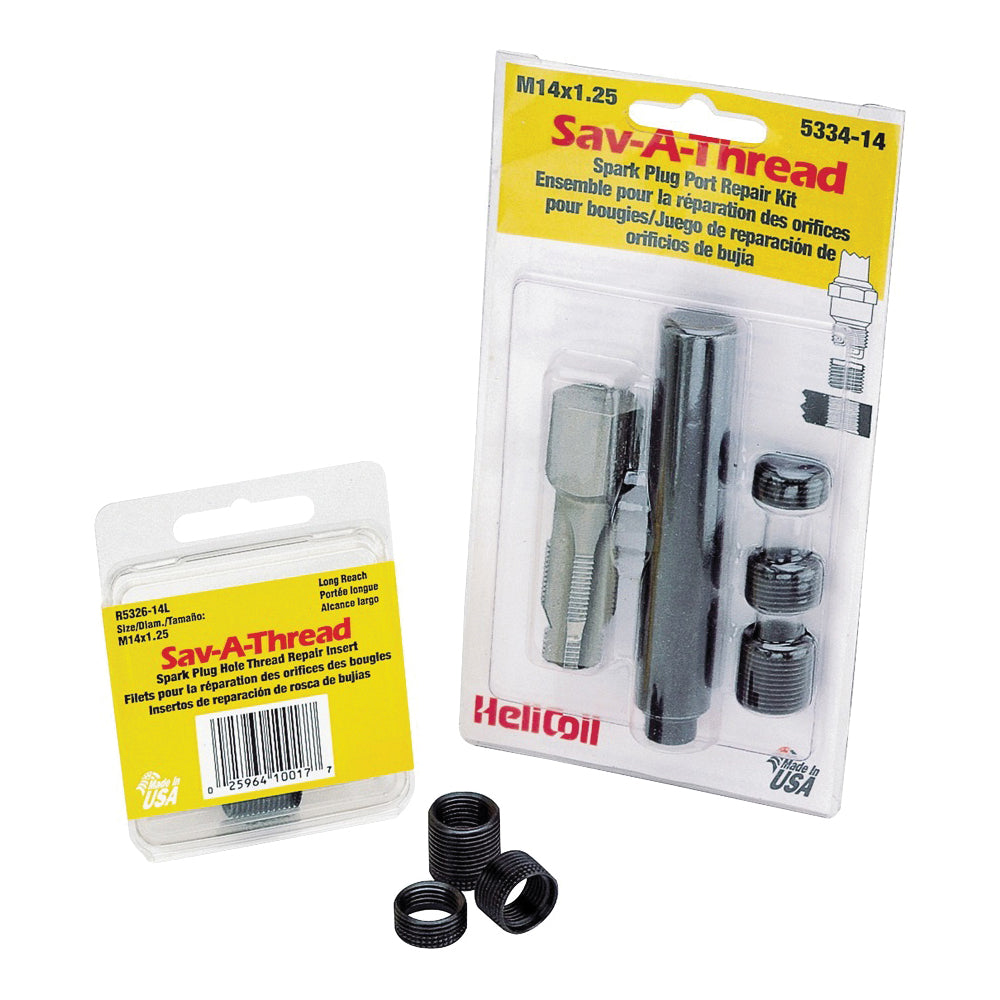 Heli-Coil Sav-A-Thread 5334-14 Thread Repair Kit, Stainless Steel