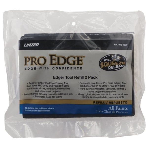 Linzer PD7013-5 Paint Pad Edger Refill, 5 in L Pad