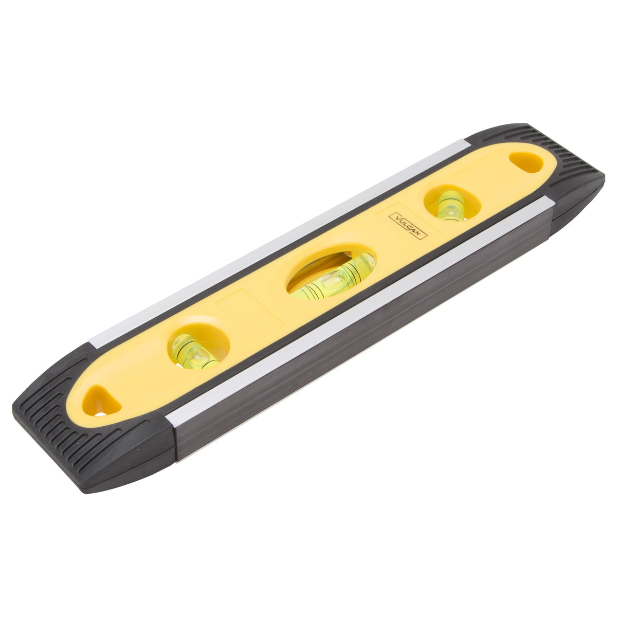 Vulcan TM-15 Torpedo Level, 9 in L, 3-Vial, 2-Hang Hole, Magnetic, Plastic