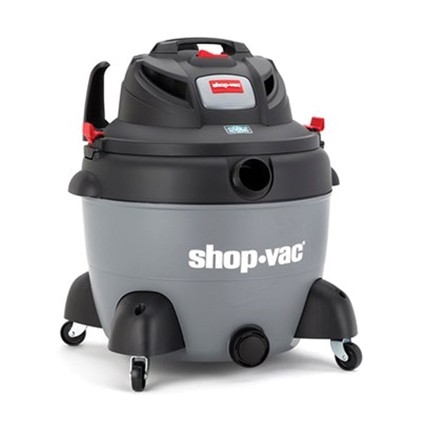 Shop-Vac 8252600 Wet and Dry Vacuum, 16 gal Vacuum, Cartridge Filter, 6.5 hp, 120 V
