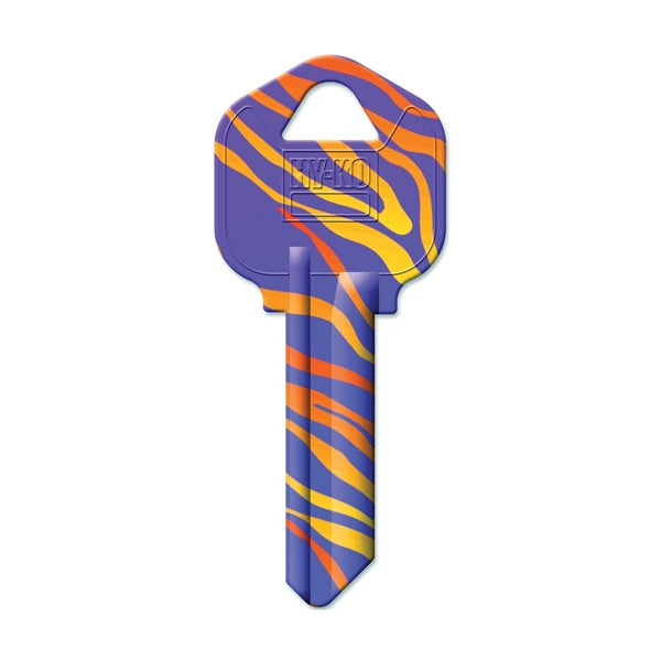 HY-KO 16010KW1-02 Key Blank, Solid Brass, Painted, For: Kwikset KW1, Titan KW10 Keyways