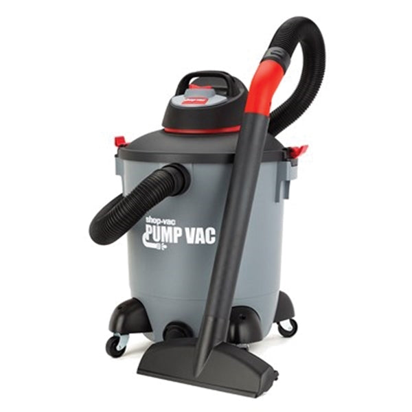 Shop-Vac 5822400 Pump Utility Wet and Dry Vacuum, 14 gal Vacuum, Cartridge Filter, 6 hp, 120 V