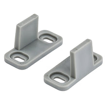 Load image into Gallery viewer, National Hardware N187-094 Double Guide, Aluminum, Gray, Floor Mounting
