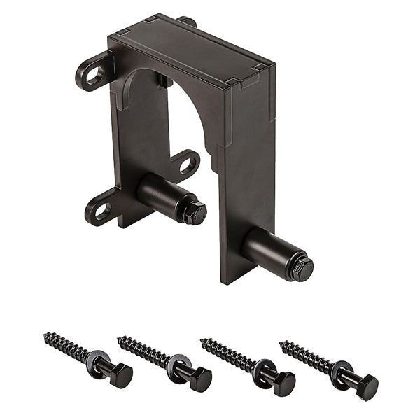 National Hardware N187-100 Bypass Bracket, Sliding Door, Steel, Oil-Rubbed Bronze