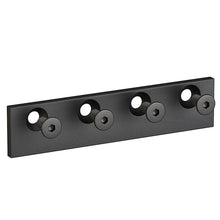 Load image into Gallery viewer, National Hardware N186-902 Sliding Door Hardware Mini Kit, 48 in L Track, Steel, Oil-Rubbed Bronze, Strap Mounting
