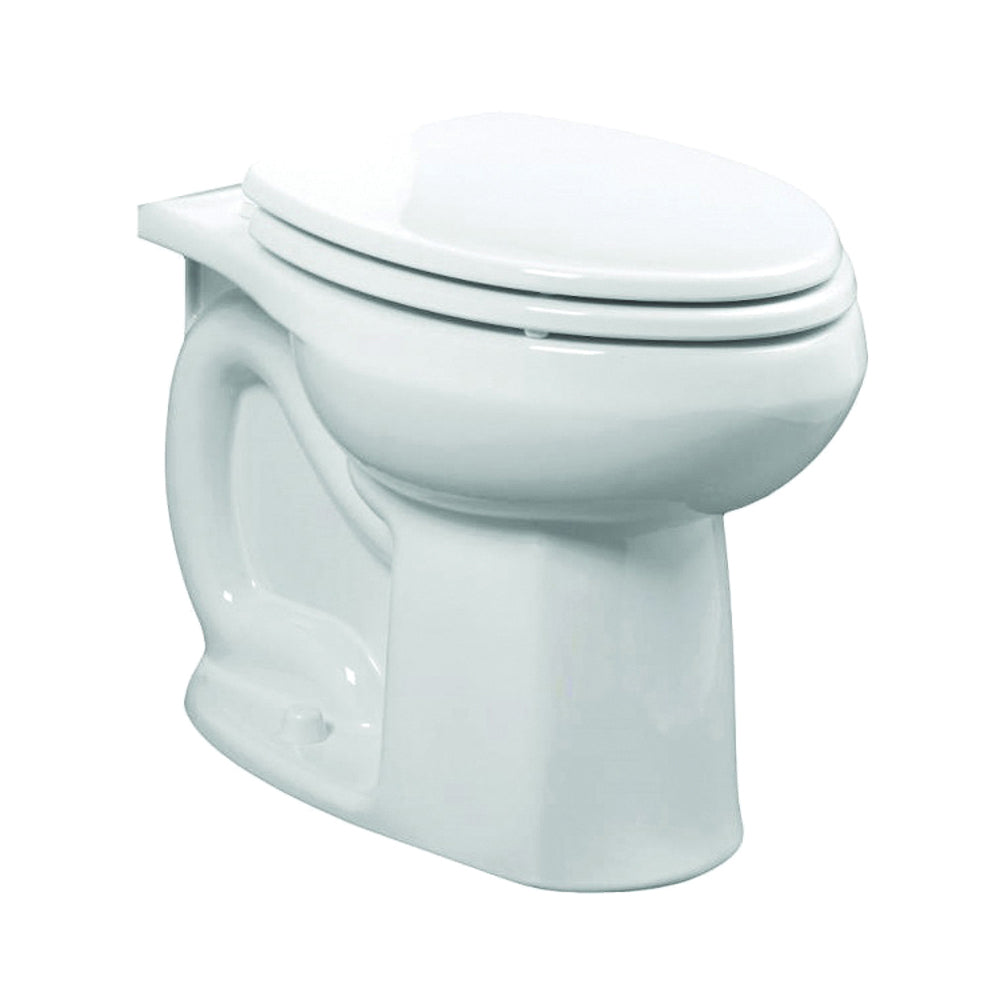 American Standard Colony 3251A.101.020 Flushometer Toilet Bowl, Elongated, 12 in Rough-In, Vitreous China, White