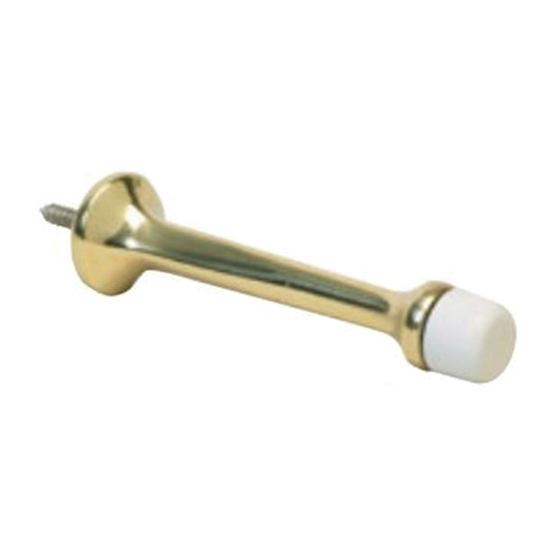 Schlage Ives Series 61A92 Base Door Stop, 7/8 in Dia Base, 3-1/8 in Projection, Aluminum, Aluminum