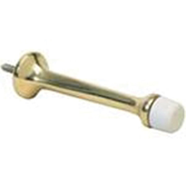 Schlage Ives Series 61A-W Base Door Stop, 7/8 in Dia Base, 3-1/8 in Projection, Aluminum