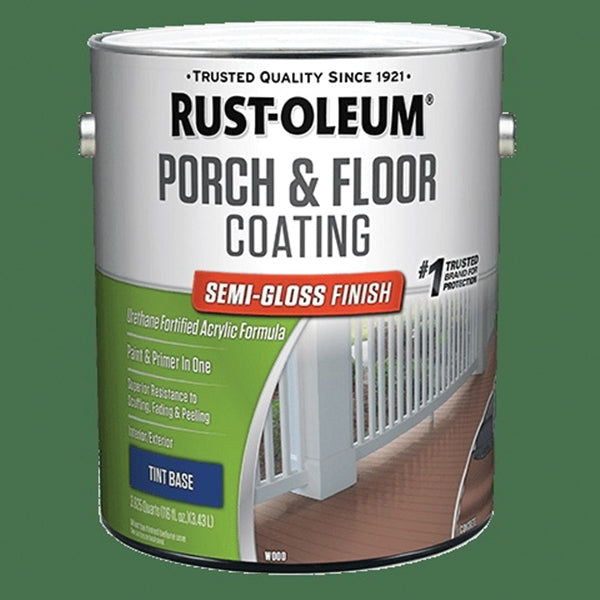 RUST-OLEUM 262361 Porch and Floor Coating, Semi-Gloss, Liquid