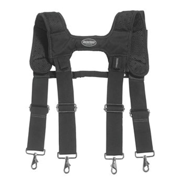 Bucket Boss LoadBear Series 57400 Suspender, Fabric, Black