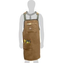 Load image into Gallery viewer, Bucket Boss 80300 SuperShop Apron, 52 in Waist, Fabric, Brown/Green, 2-Pocket
