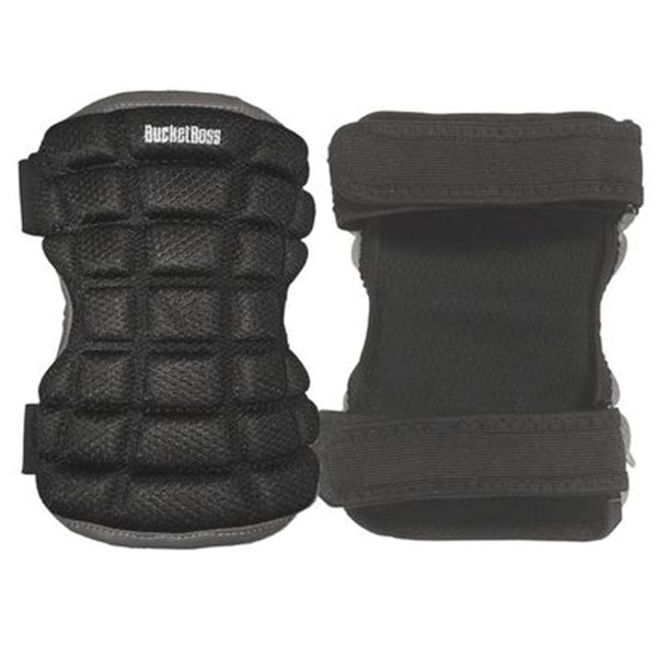 Bucket Boss BB1 Baseball Knee Pad, Foam Pad, 2-Strap, Hook and Loop Closure