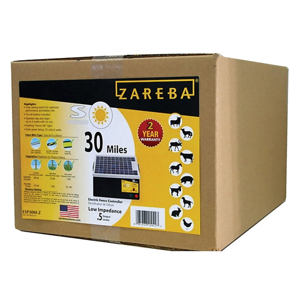 Zareba ESP30M-Z Low-Impedance Charger, 0.5 J Output Energy, 7.8 kV Output