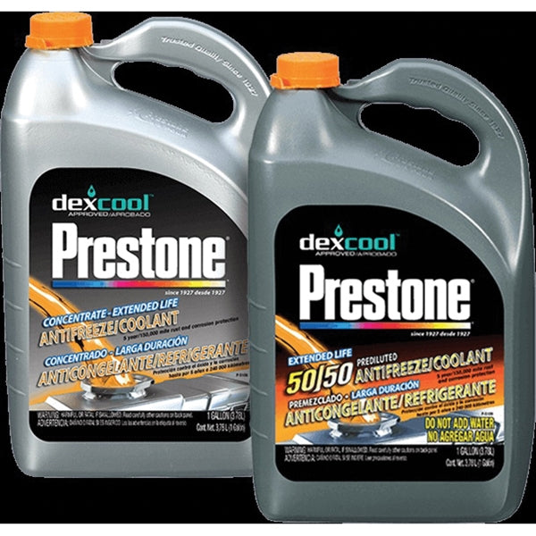 Prestone Dex-Cool AF850 Extended Life Anti-Freeze, 1 gal, Orange