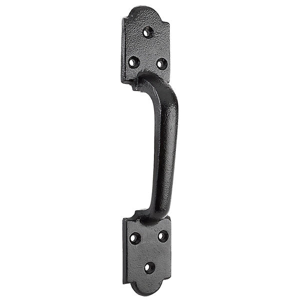 National Hardware N100-055 Arched Gate Pull, 8-1/2 in H, 1-5/8 in W, Steel, Powder-Coated