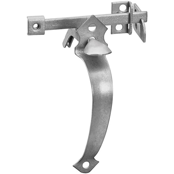 National Hardware N101-485 In-Swinging Thumb Latch, Galvanized Steel