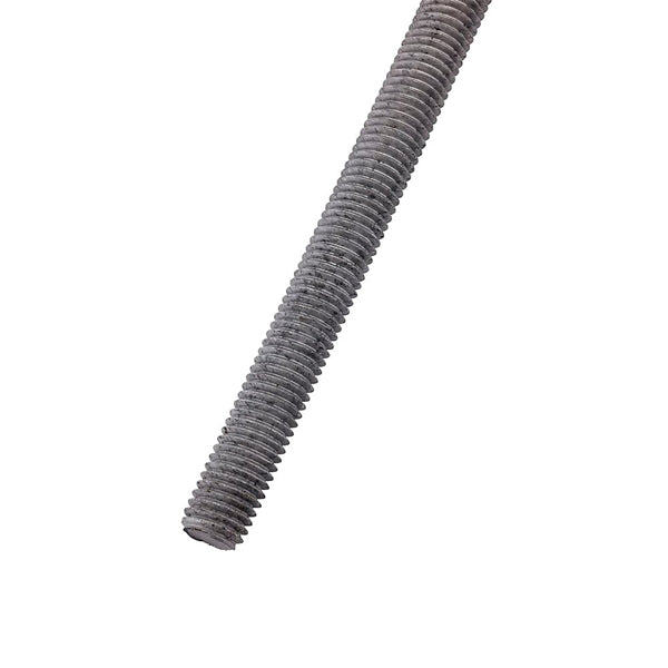 National Hardware N825-012 Threaded Rod, 5/8-11 Thread, 72 in L, A Grade, Galvanized Steel, UNC Coarse Thread