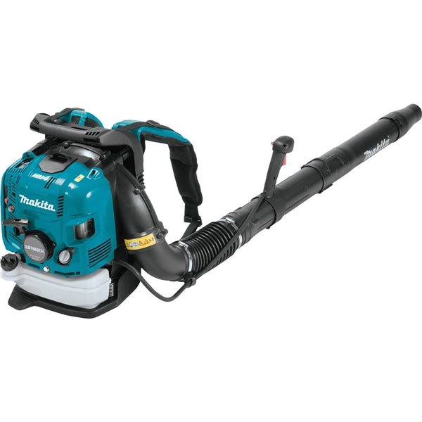 Makita EB7660TH Backpack Blower, Unleaded Gas, 75.6 cc Engine Displacement, 4-Stroke Engine, 706 cfm Air
